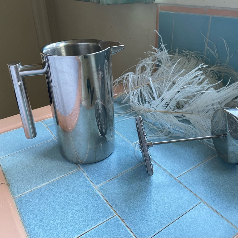 Stainless Steel French Press. Coffeemaker